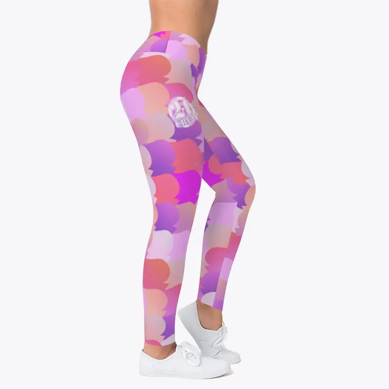 Pink spade Leggins